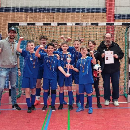 Das blaue Wunderteam erreicht das Landesfinale des Fritz-Walter-Cups