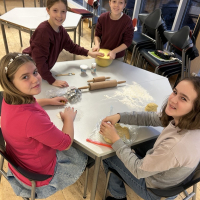 Plätzchenbacken der 5b