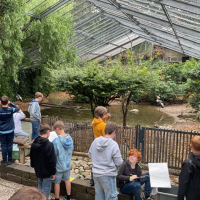 Umusambi – Vogelschutzprojekt: Zooschulbesuch der Klasse 5c