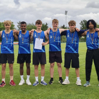 Silber für die U18 Leichtathleten